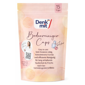 Капсулы для мытья пола Denkmit с ароматом, 15 шт